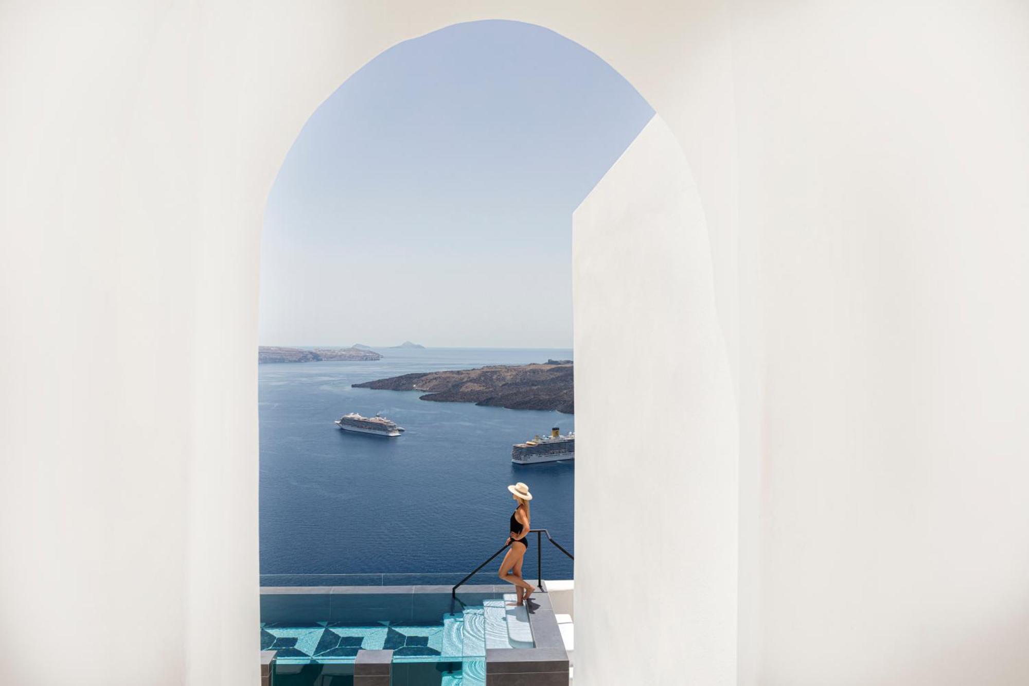 Casasunsha Hybrid Retreat Santorini Otel Fira  Dış mekan fotoğraf